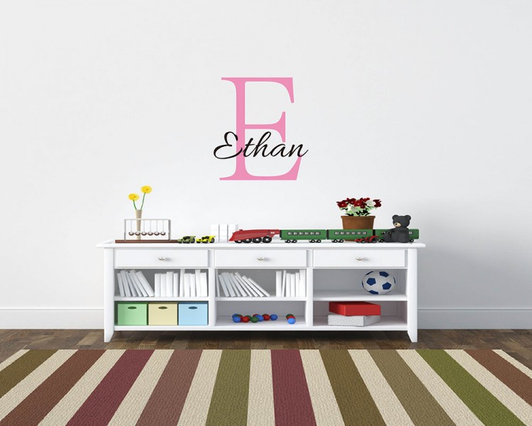Customized Name Wall Decal Vinyl Name For Children